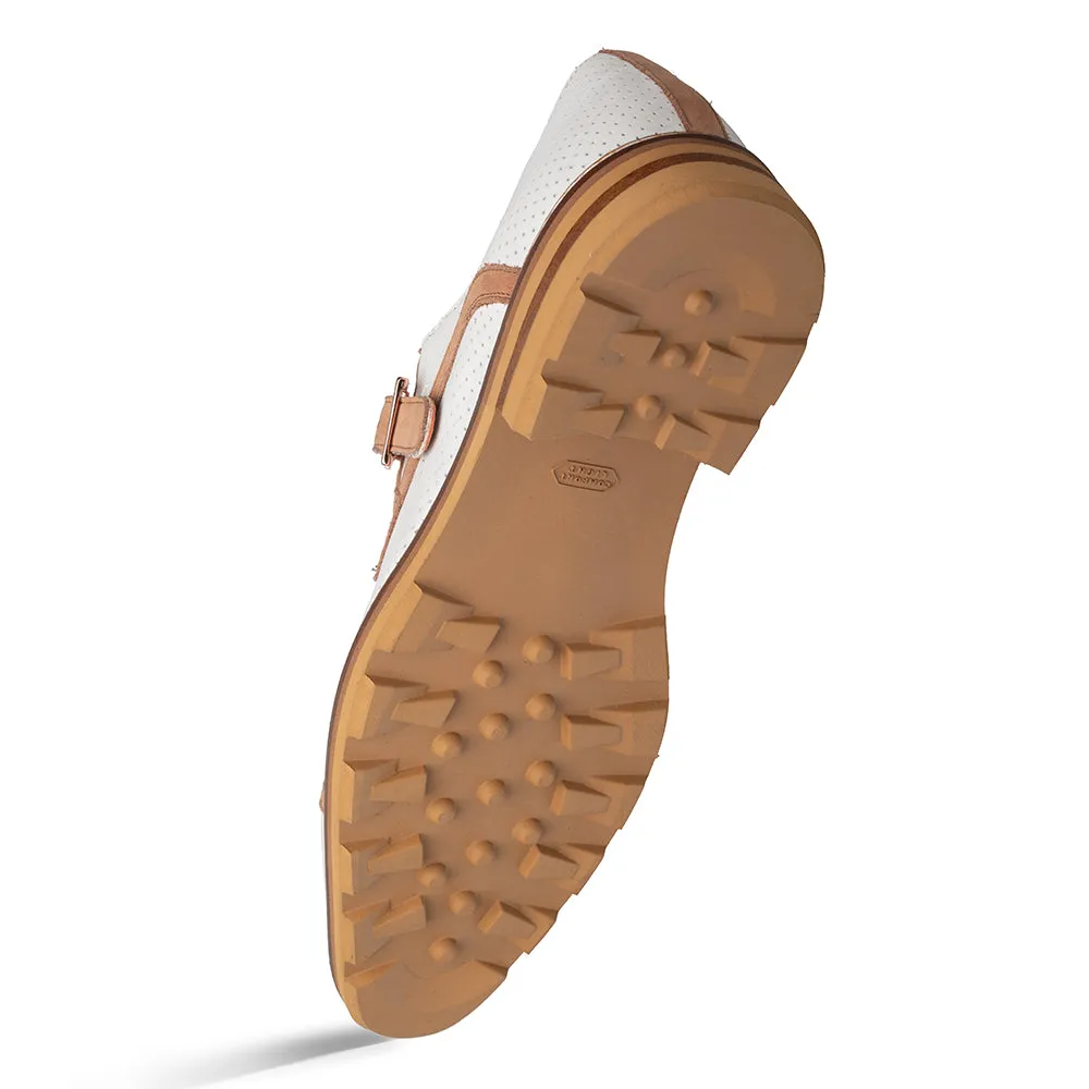 Alari Perforated Nubuck Monk