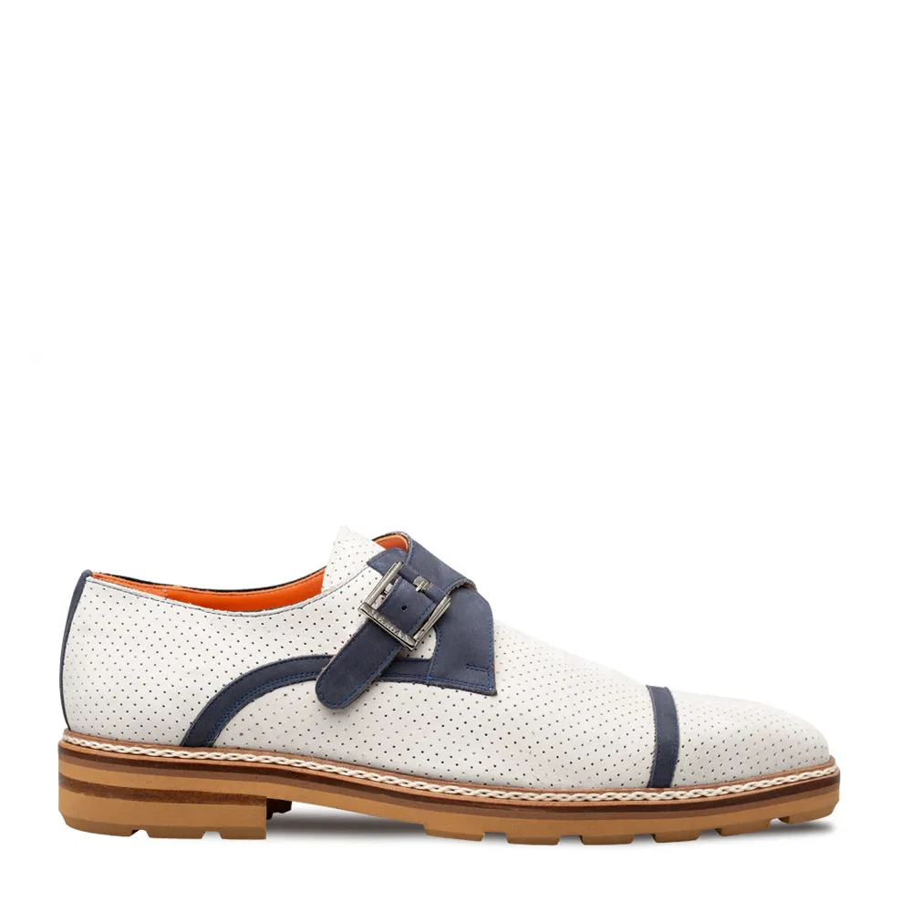 Alari Perforated Nubuck Monk