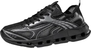 Arch Support Fitness Sneaker for Men Comfortable Breathable Lace Up Sneaker Men's Lightweight Cushion Sneakers