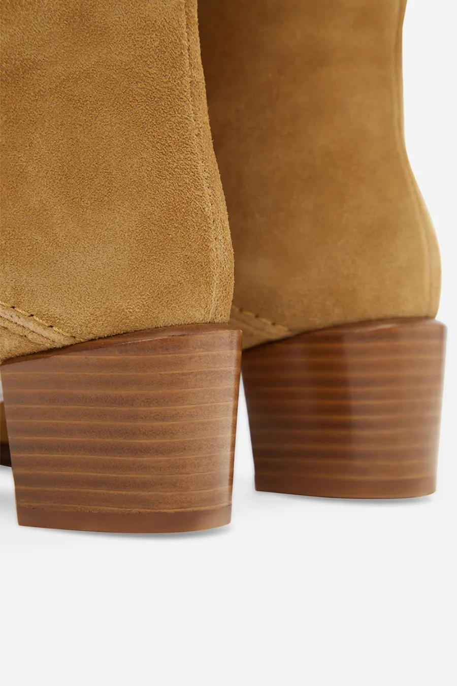 Boots 45mm Suede Ambre