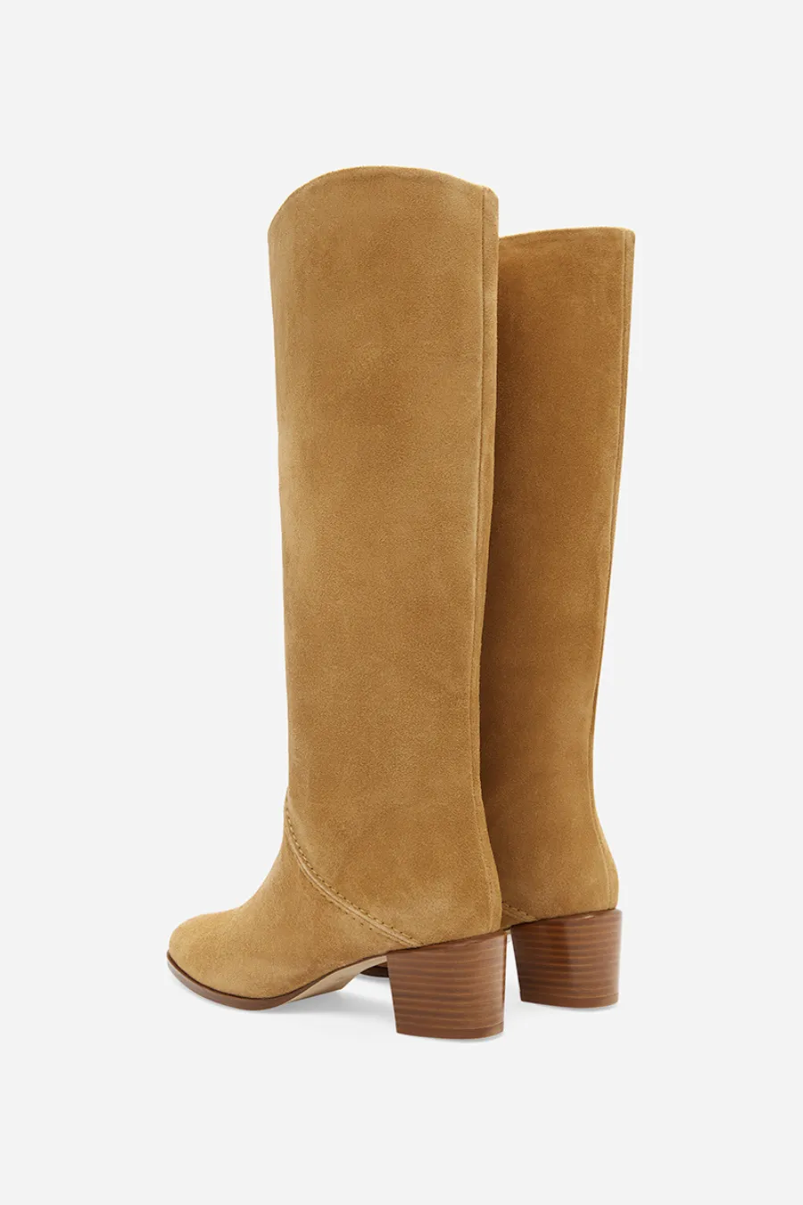 Boots 45mm Suede Ambre