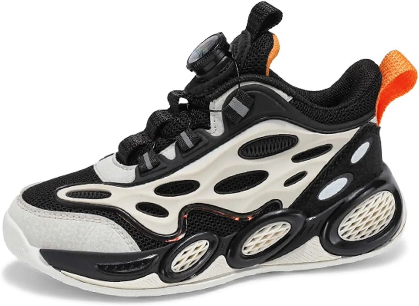 Children's Basketball Shoes - Boys Girls Fashion Sports Shoes - Breathable Anti-Slip Indoor Training Running Shoes Teenagers Outdoor Walking Sports Basketball Shoes