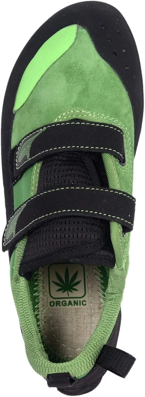 CLIMBX Rave NLV Green Women's Performance Rock Climbing Shoe