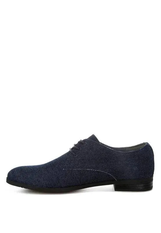 Denim Chic Oxford Shoes