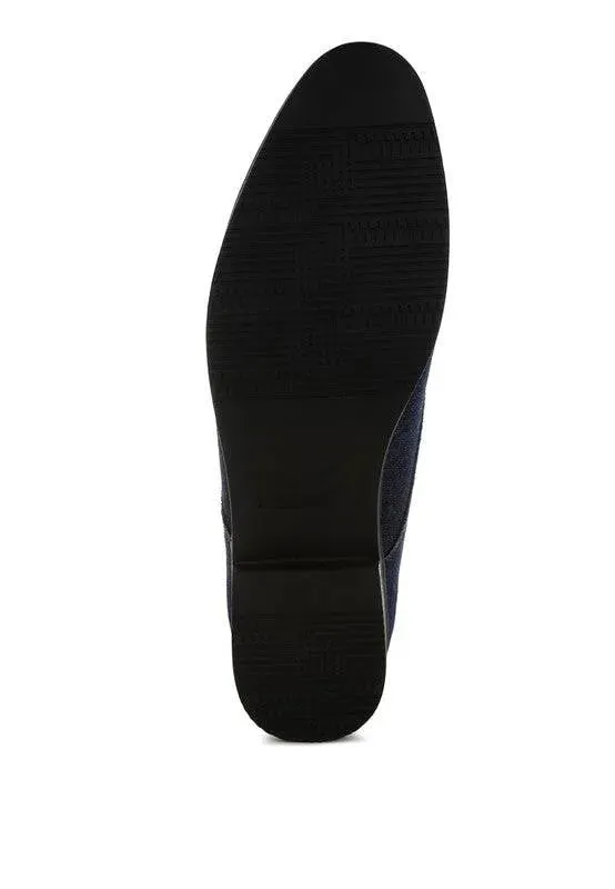 Denim Chic Oxford Shoes