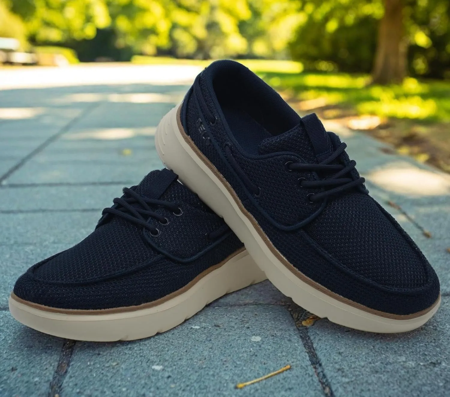 ECO Friendly Boat Shoe, Lightweight, Breathable Mens Casual Footwear