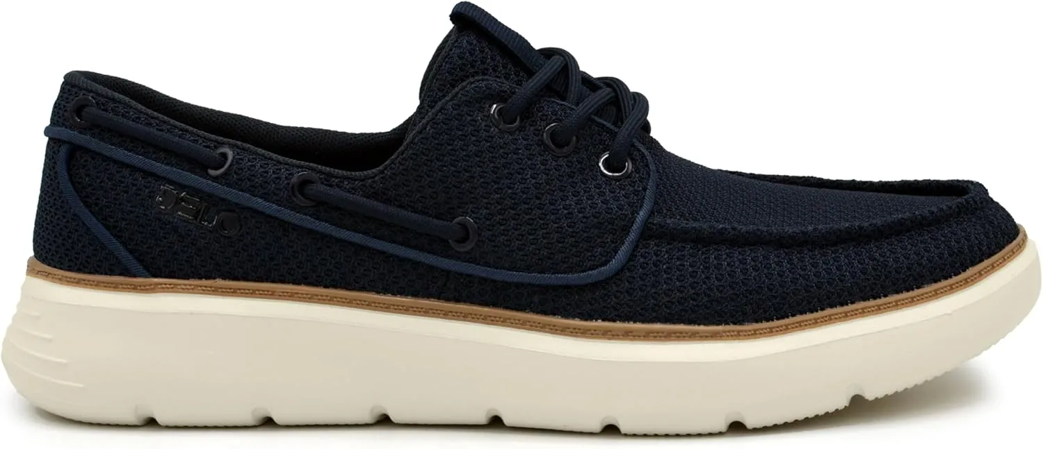 ECO Friendly Boat Shoe, Lightweight, Breathable Mens Casual Footwear