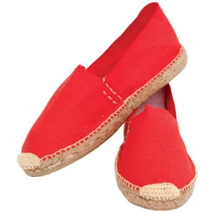Espadrille- Fallen Leaves or Tomato Red