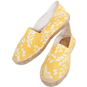 Espadrille- Fallen Leaves or Tomato Red