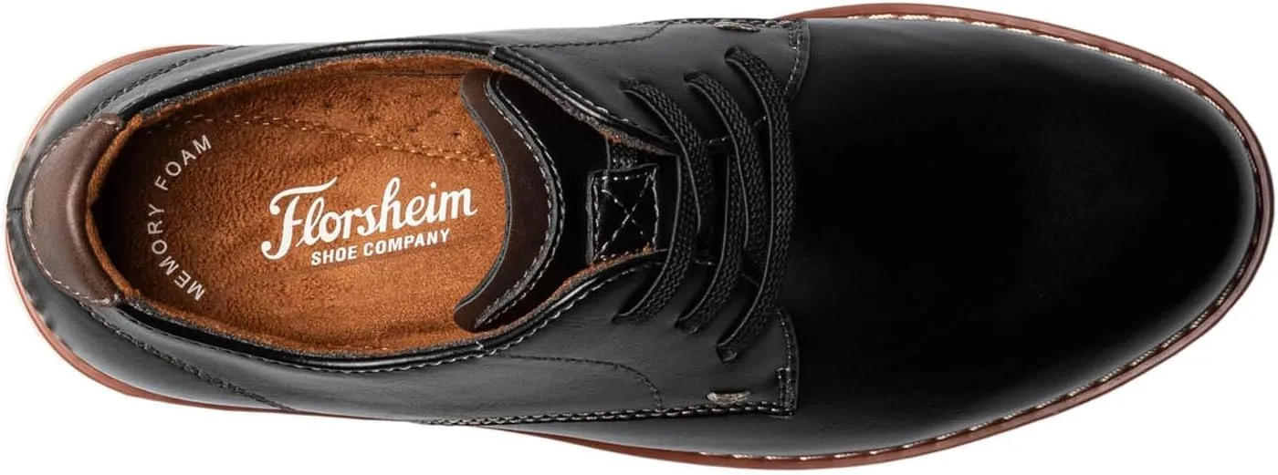 Florsheim Boy's Vibe Plain Toe Oxford Jr. (Toddler/Little Big Kid)