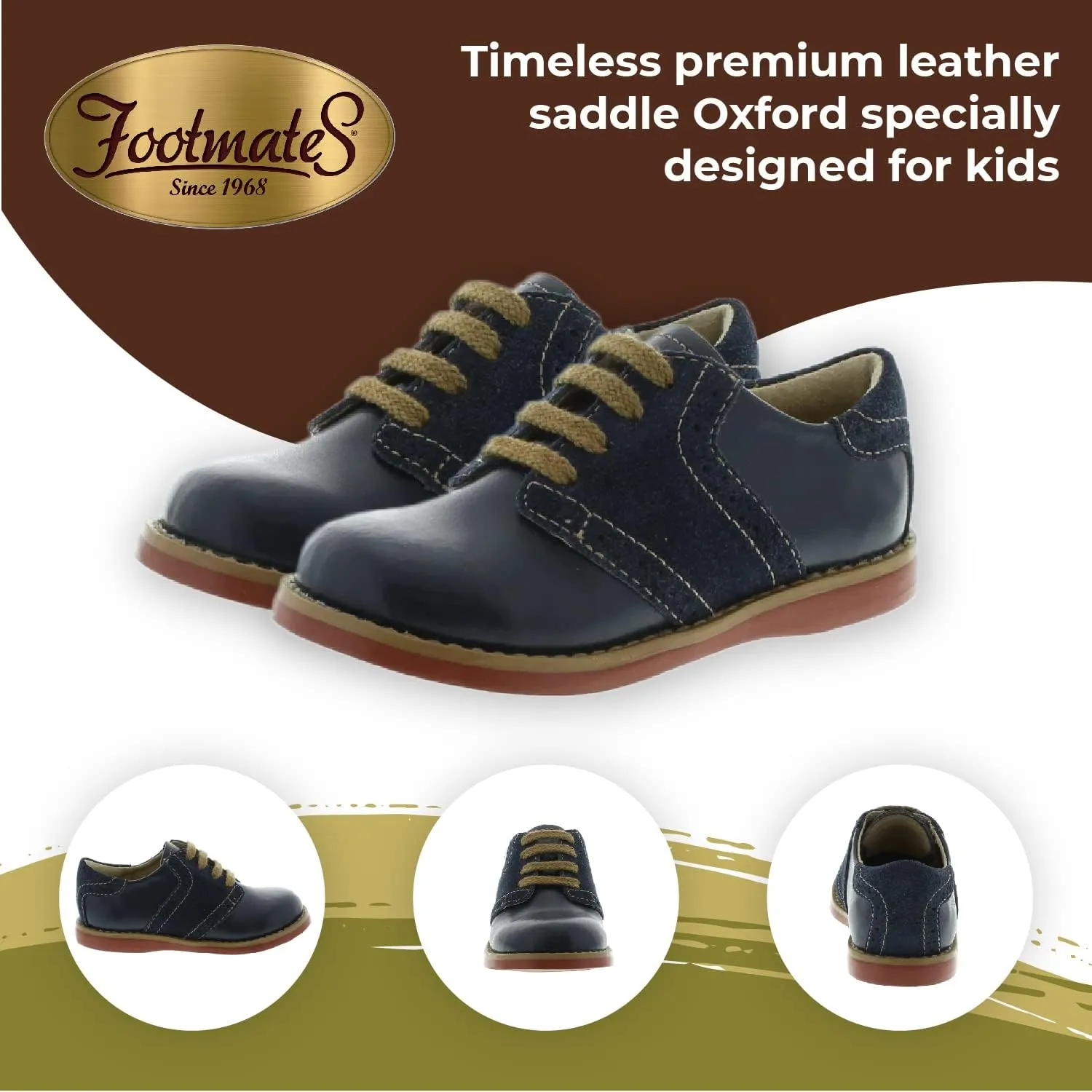 FOOTMATES Boy's Connor 2 (Toddler/Little Kid)