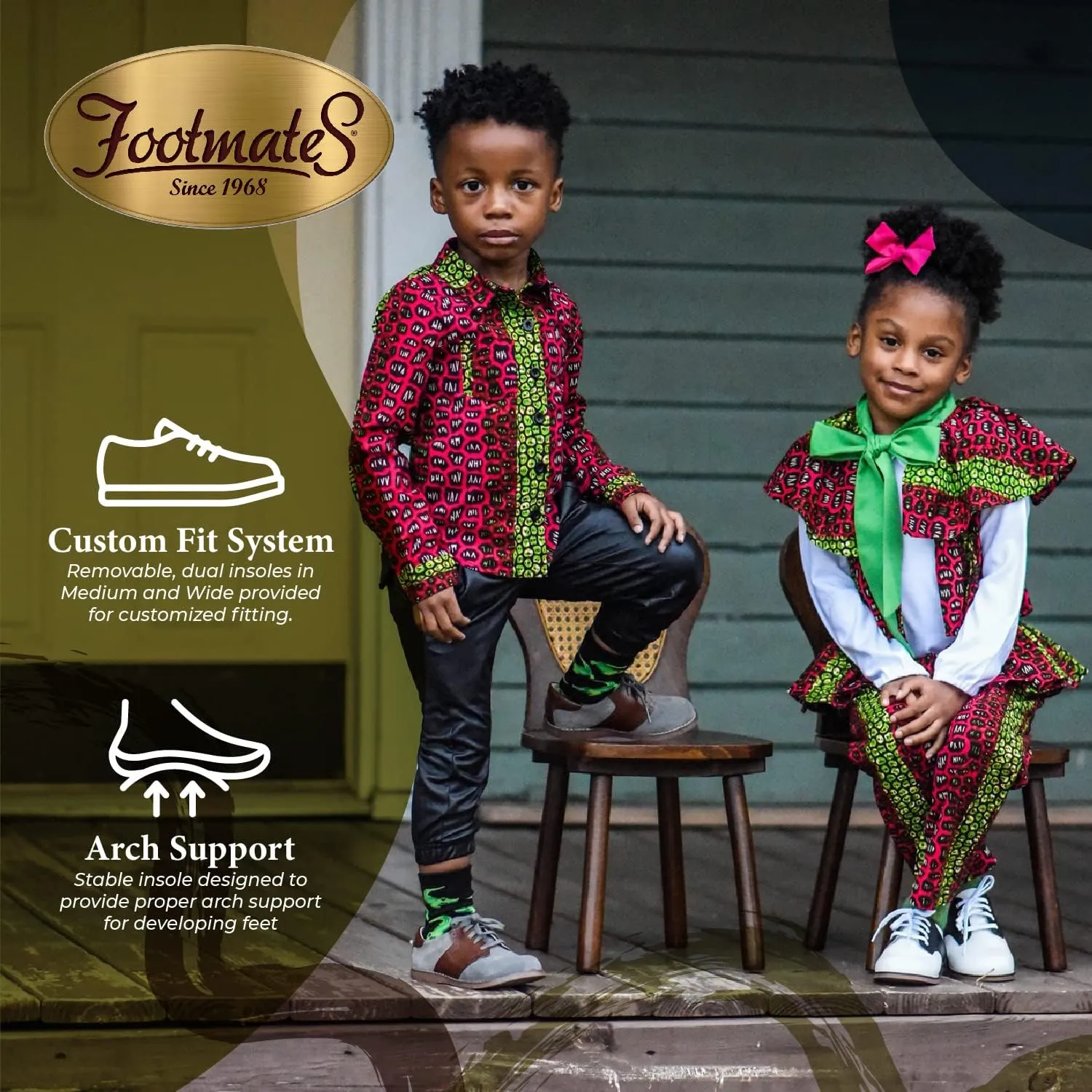 FOOTMATES Boy's Connor 2 (Toddler/Little Kid)