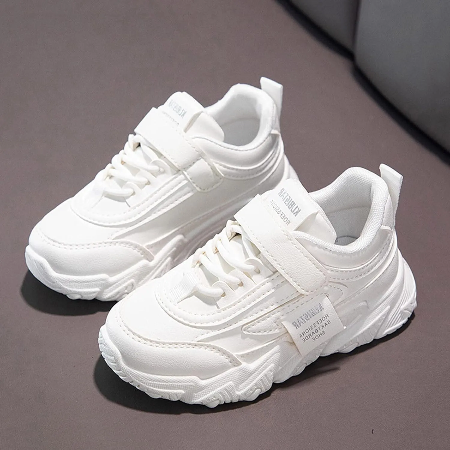 IWIHMIV Walking Shoes for Toddler Girls Boys Lightweight Breathable Tennis Running Shoes Kids Athletic Running Shoes