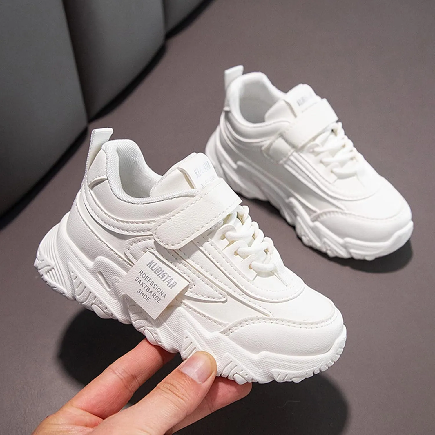 IWIHMIV Walking Shoes for Toddler Girls Boys Lightweight Breathable Tennis Running Shoes Kids Athletic Running Shoes