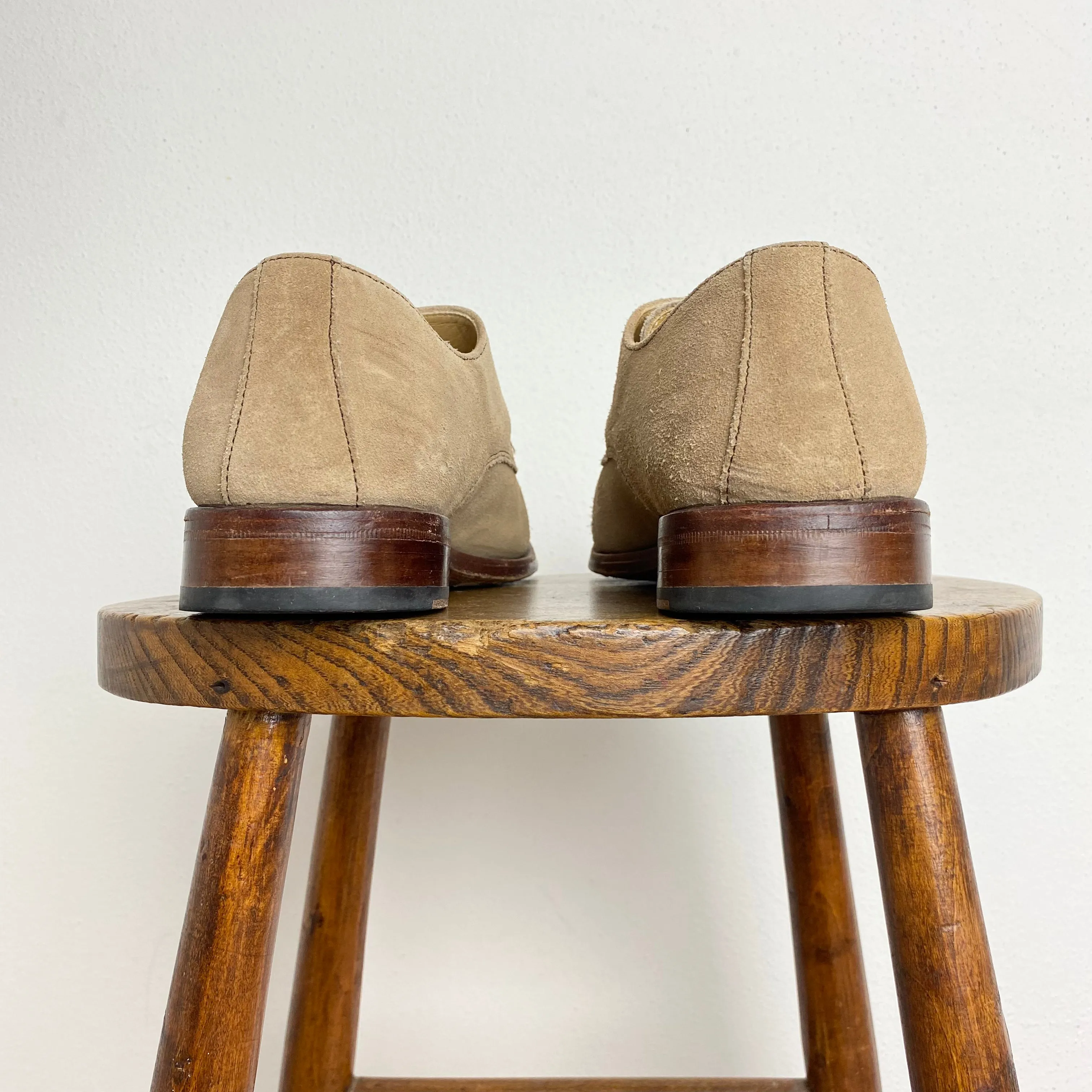 Light Suede Monk Shoes - EU 42 1/2