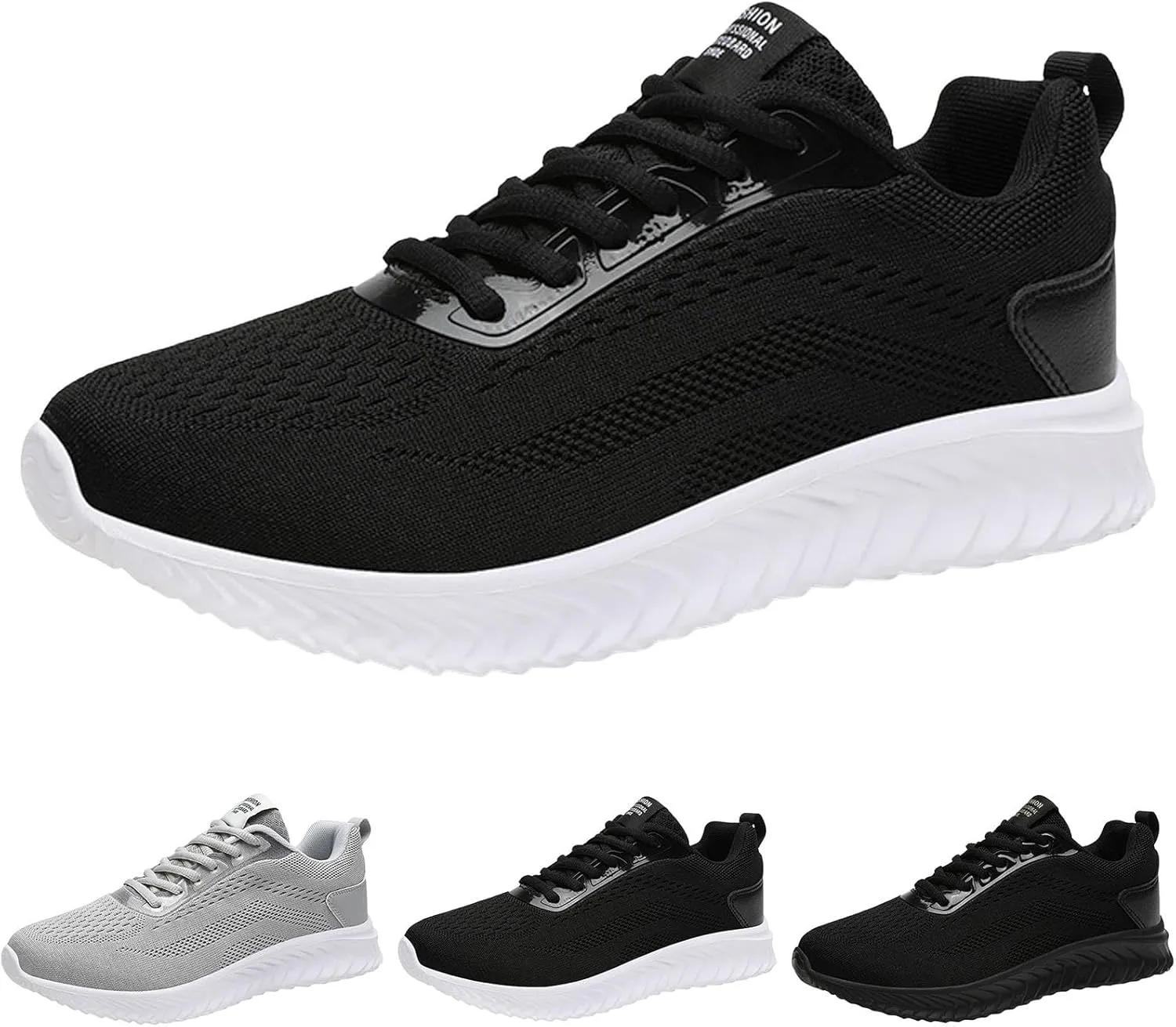 Lightweight Hiking Shoes for Men Lightweight Breathable Walking Shoe Gym Tennis Arch Support Plantar Fasciitis