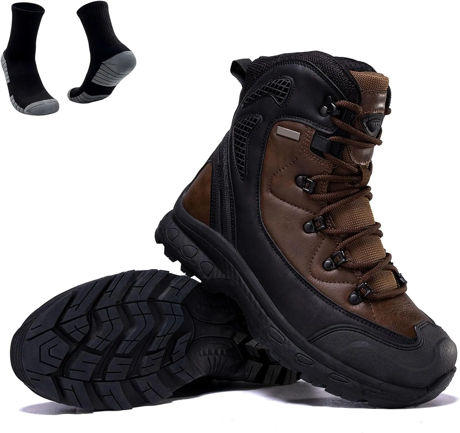 Men's Combat Tactical Hiking Boots | All-Terrain, Waterproof, Non-Slip for Hunting, Work and Outdoor