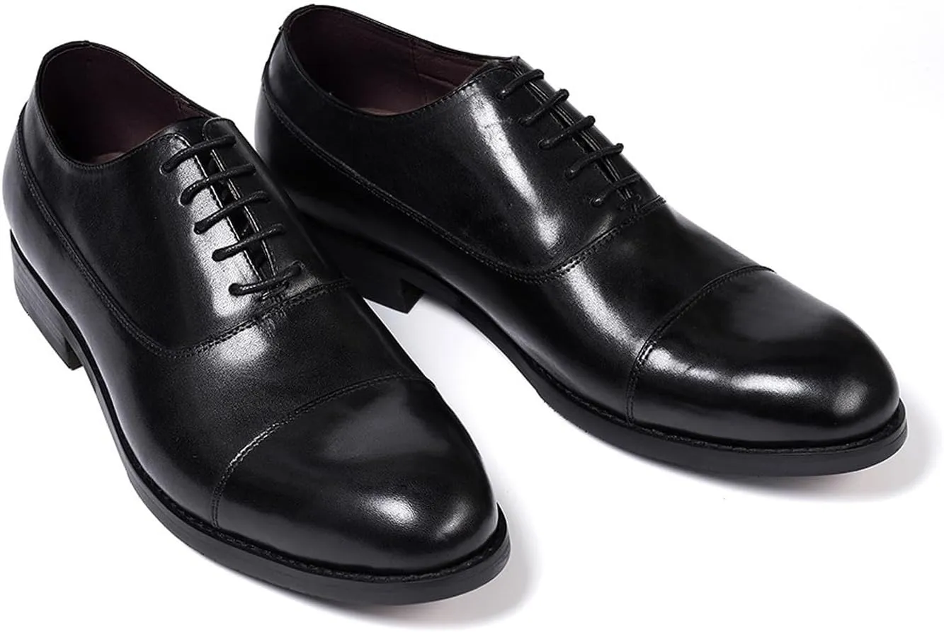 Mens Dress Shoes Formal Oxfords Suit Shoes Fashion Modern Genunie Leather Crocodile Texture Derby Prom Wedding Business Causal Tuxedo Shoes for Men