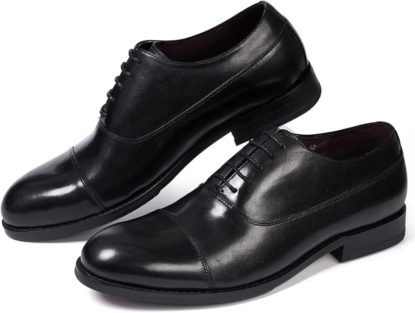 Mens Dress Shoes Formal Oxfords Suit Shoes Fashion Modern Genunie Leather Crocodile Texture Derby Prom Wedding Business Causal Tuxedo Shoes for Men