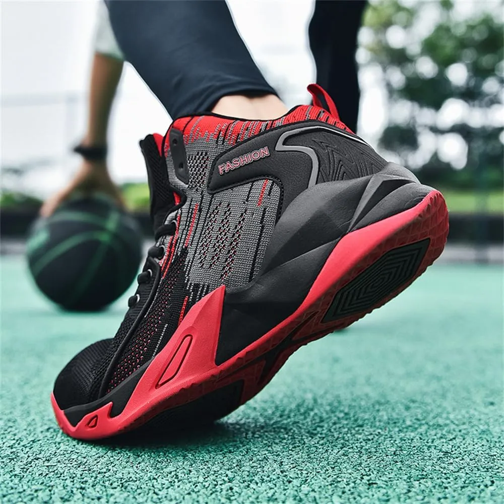 Men's High Top Basketball Shoes Fashion Running Sneakers Non Slip Training Lace Up Athletic Shoes Outdoor Sports Shoes for Men