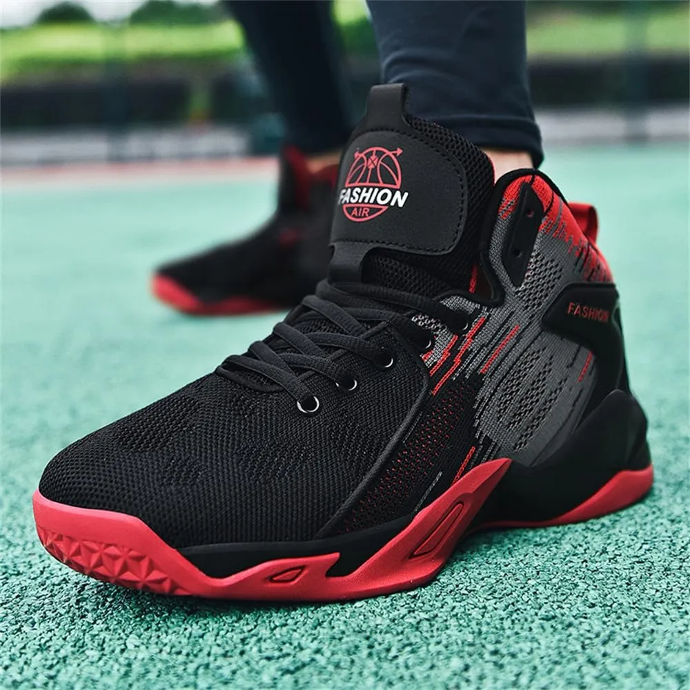 Men's High Top Basketball Shoes Fashion Running Sneakers Non Slip Training Lace Up Athletic Shoes Outdoor Sports Shoes for Men