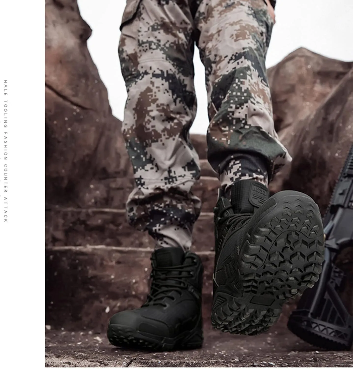 Men's Lightweight Hiking Boots Hunting Boots Work Boots Military Tactical Boots Motorcycle Combat Boots