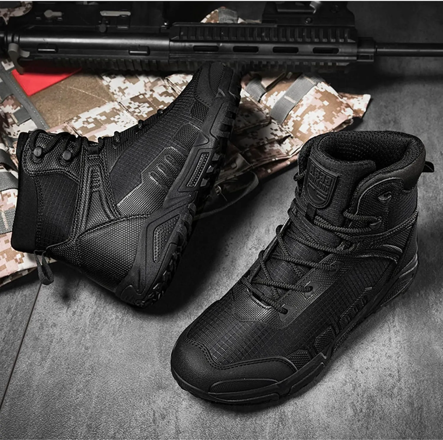 Men's Lightweight Hiking Boots Hunting Boots Work Boots Military Tactical Boots Motorcycle Combat Boots