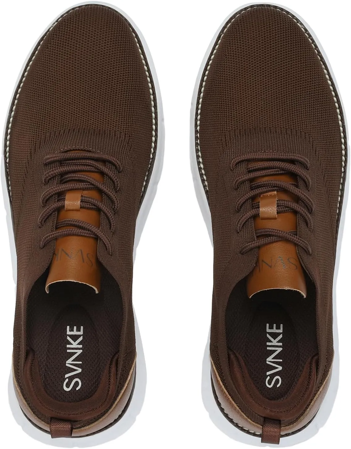 Men's Mesh Dress Shoes Casual Business Lace Up Oxford Sneakers Lightweight Breathable Walking Shoes Comfortable Thick Sole Tennis Footwear