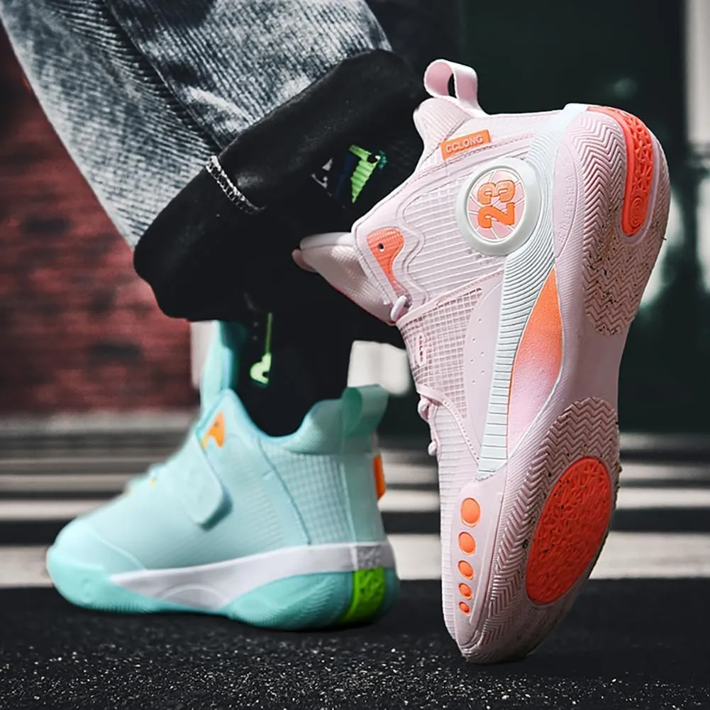 Men's Training Basketball Shoes Mandarin Duck Breathable Practical Basketball Shoes Sports Shoes