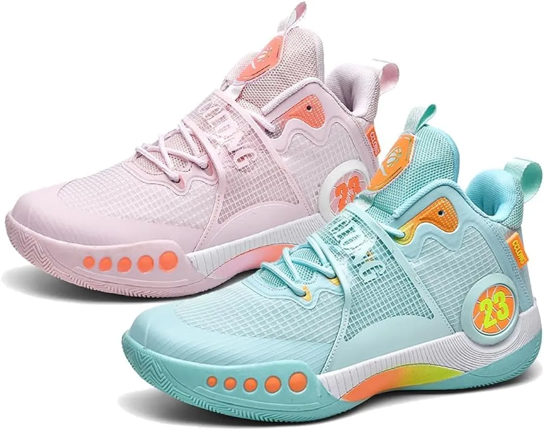 Men's Training Basketball Shoes Mandarin Duck Breathable Practical Basketball Shoes Sports Shoes