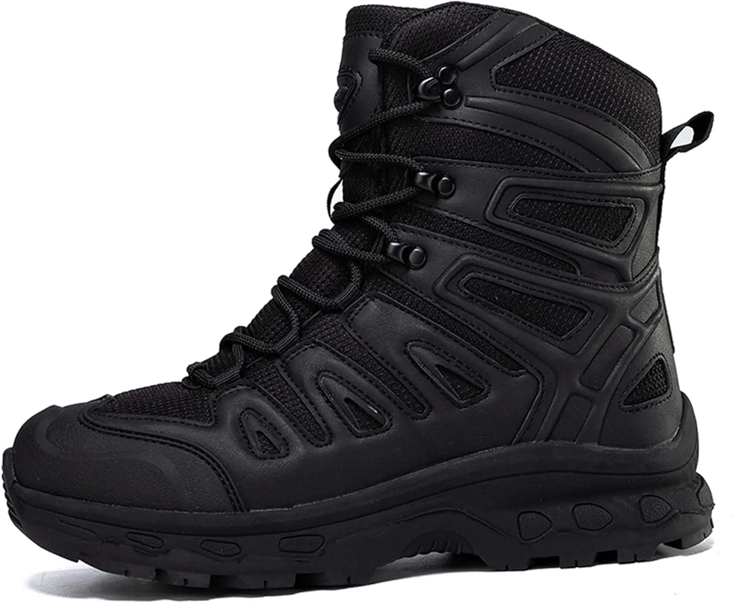 Men's Waterproof Anti Slip Wear-Resistant Tactical Hiking Boots Military Work Boots Combat Boots Outdoor Hiking Breathable Military Shoes