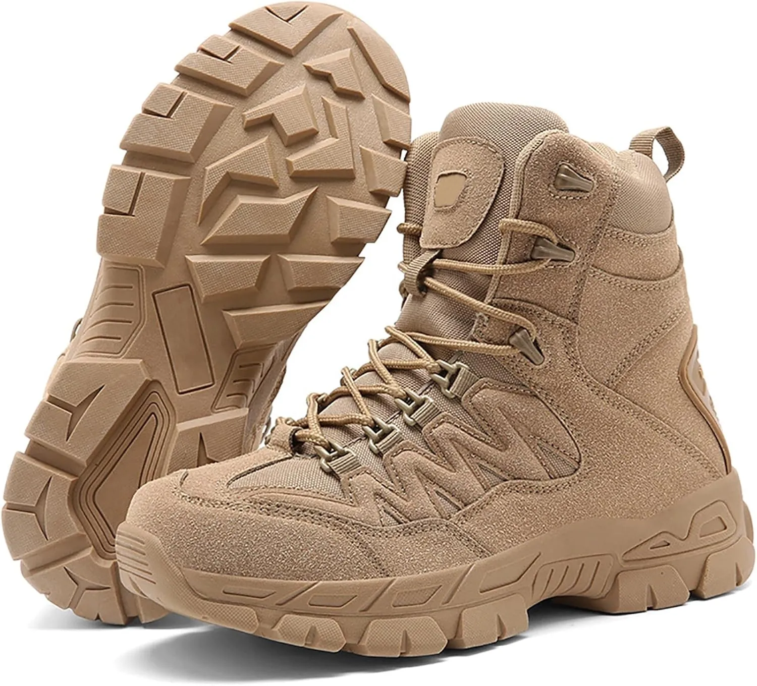 Military Boots For Men Tactical Boots Combat Boots Breathable Police Patrol Boots Lightweight Army Boots Waterproof Hiking Boots