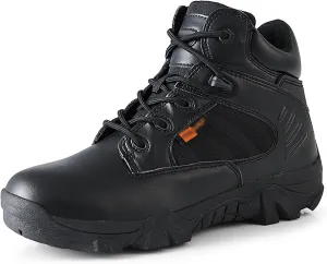 Military Boots For Men Tactical Boots Combat Boots Breathable Police Patrol Boots Lightweight Army Boots Waterproof Hiking Boots