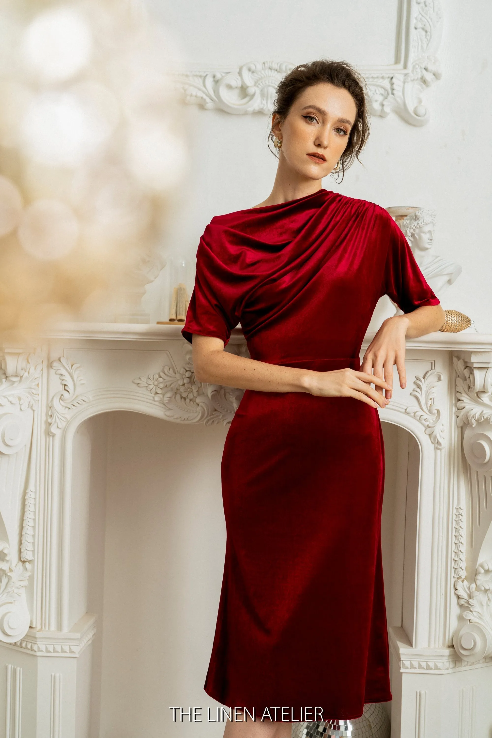RUBY Velvet Cocktail Dress