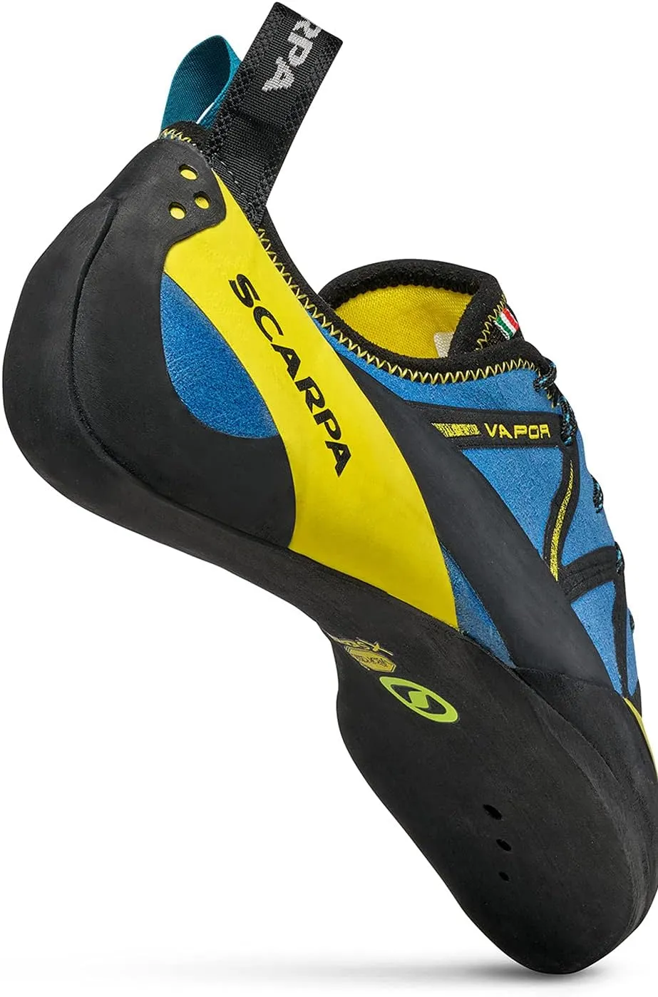 SCARPA Men's Vapor Lace Rock Climbing Shoes for Sport Climbing and Bouldering