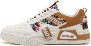 Sneakers for Mens Casual Shoes Fashion Sneakers Comfort Walking Shoes Men's Non Slip Work Footwear, Food Service Work Sneakers, Lace-Up Breathable Work Shoes for Men's Fashion Sneakers