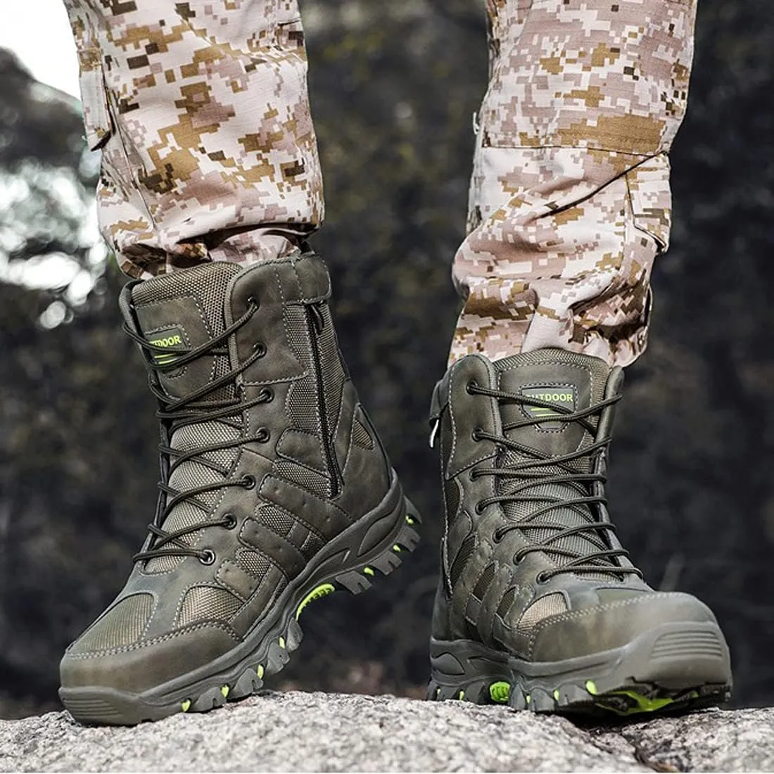 Trail Running Boots Mens Walking Shoes Trekking Hiking Boots Lightweight Outdoor Hiking Shoes Walking Trainers Shoes