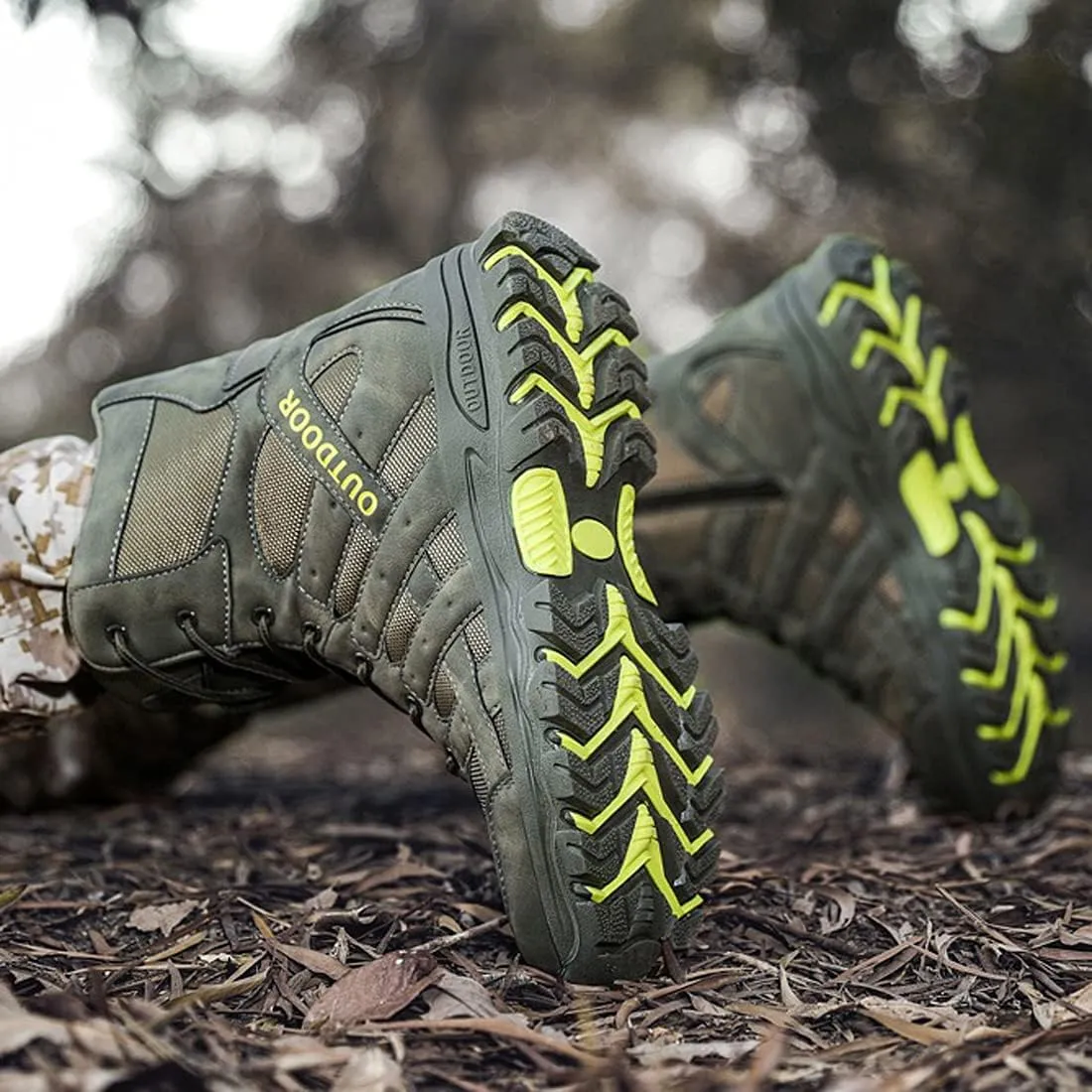 Trail Running Boots Mens Walking Shoes Trekking Hiking Boots Lightweight Outdoor Hiking Shoes Walking Trainers Shoes
