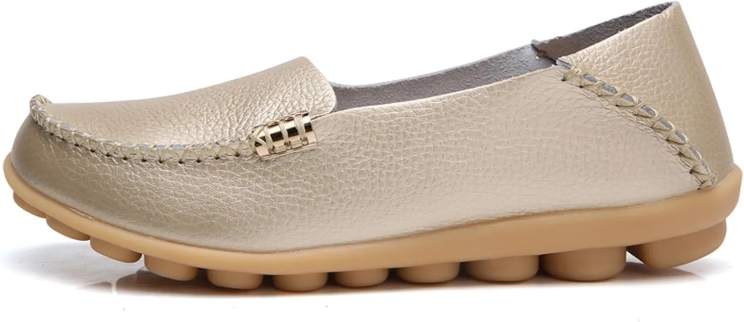 VenusCelia Women's Comfort Walking Boat Shoe