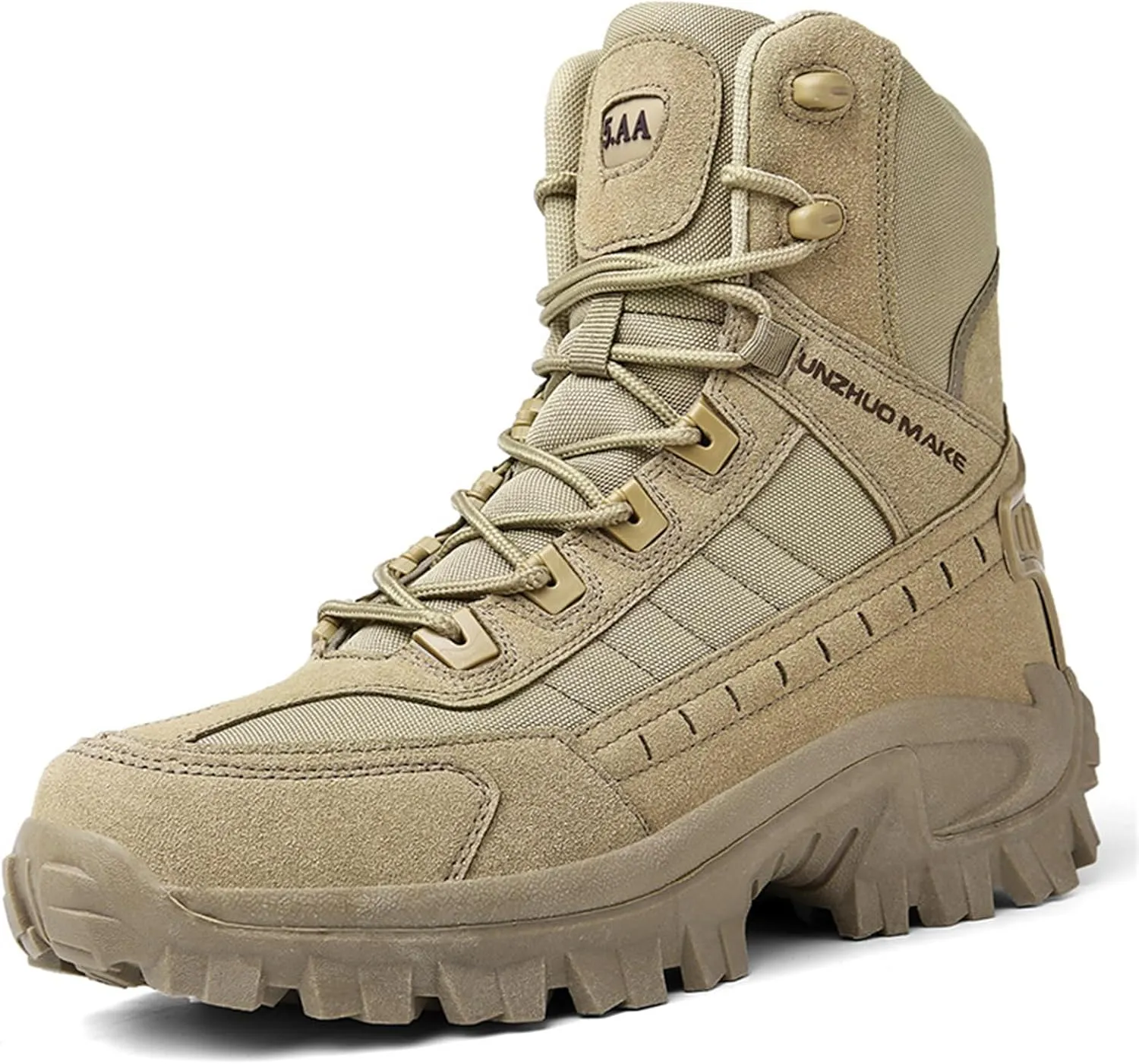 Waterproof Hiking Work Boots Men's Tactical Boots 6 Inches Lightweight Military Boots Breathable Outdoors Desert Boots
