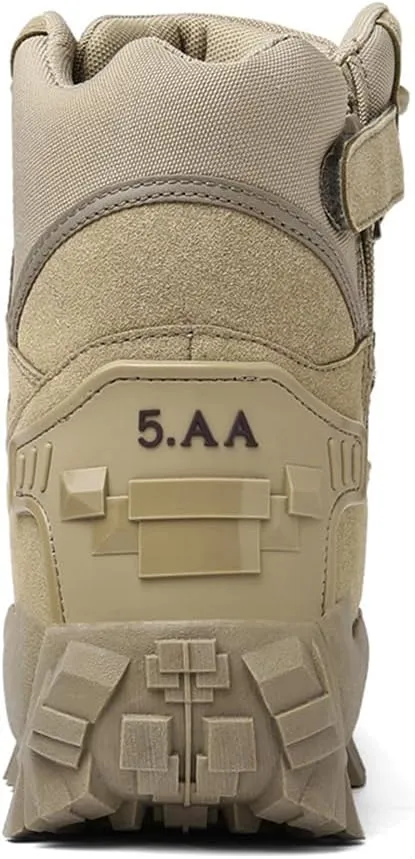 Waterproof Hiking Work Boots Men's Tactical Boots 6 Inches Lightweight Military Boots Breathable Outdoors Desert Boots