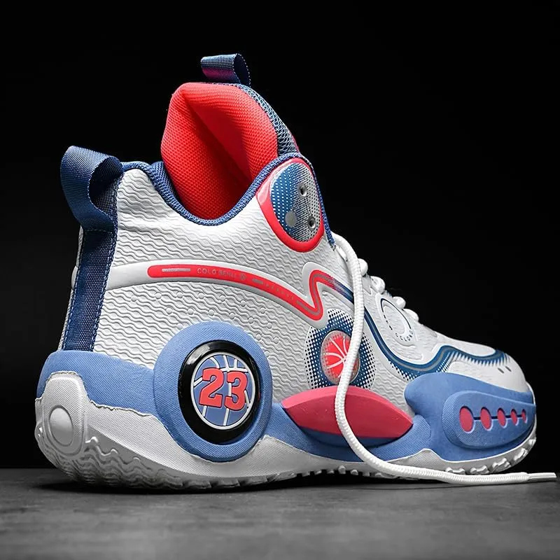 Women Men Basketball Shoes Neutral Breathable Non Slip Sneakers High Top Fashion Outdoor Casual Shoes Sneakers.