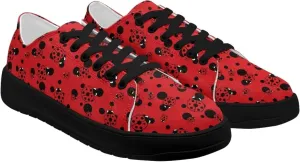 Women??s Canvas Sneakers Orthotic Walking Shoes with Memory Foam Non-Slip Canvas Shoes for Hiking Walking Running