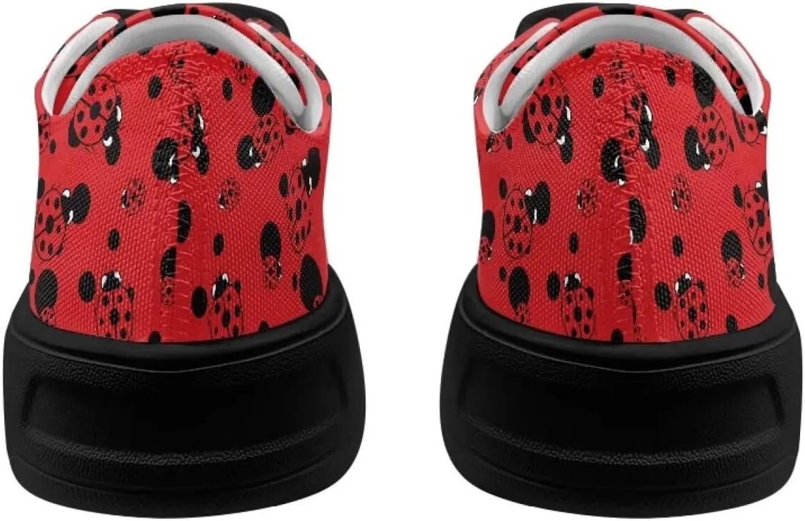 Women??s Canvas Sneakers Orthotic Walking Shoes with Memory Foam Non-Slip Canvas Shoes for Hiking Walking Running