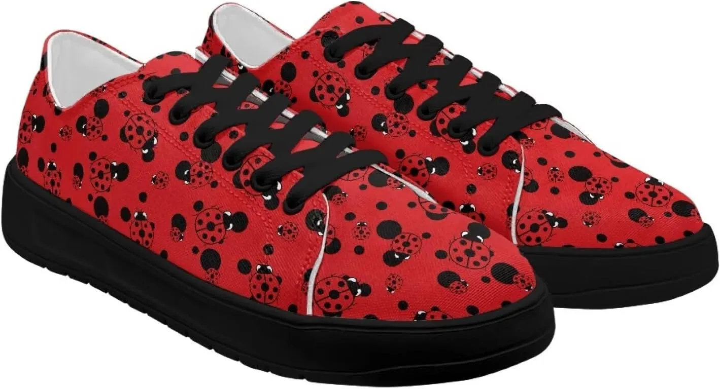 Women??s Canvas Sneakers Orthotic Walking Shoes with Memory Foam Non-Slip Canvas Shoes for Hiking Walking Running