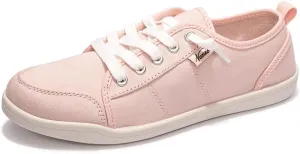 Womens Slip On Shoes, Casual Boat Loafer Shoes with Arch Support, Canvas Walking Sneakers for Women with Non Slip Rubber Outsole