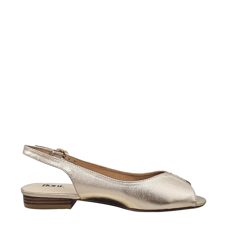 Women's Zia Peep Toe Flat